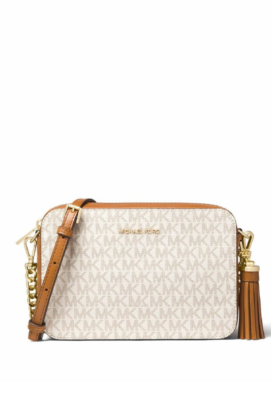 Michael Kors Sling Bag Kadın Çanta (Krem)